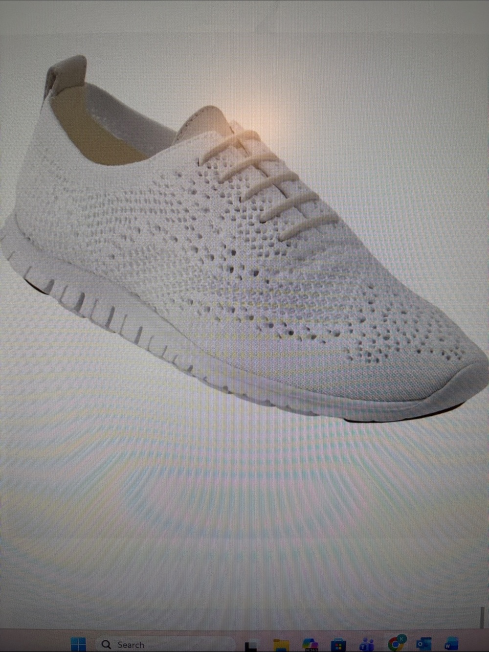 Cole Haan Zerogrand Stitchlite Wingtip Oxford Women's Knit Lace-Up Sneakers